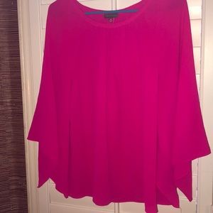 Vince Camuto Fuchsia blouse size medium